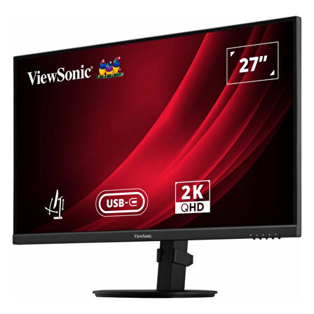 ViewSonic VG2709-2K-MHDU-2 27" 100Hz 4Ms HDMI+DP+USB-C HDR WQHD IPS Pivot Vesa Monitör