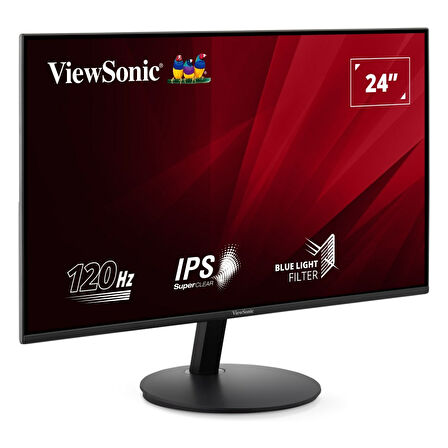 ViewSonic VA24E1-H 23.8" 120Hz 5Ms VGA+HDMI FullHD IPS Vesa Monitör
