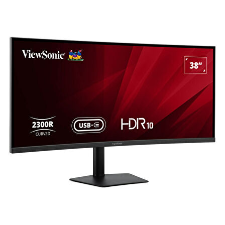 ViewSonic VA3820C 37.5" 75Hz 5Ms HDMI+DP+USB-C UWQHD+ IPS Curved Vesa Monitör