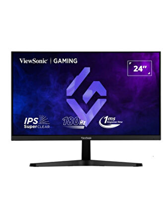 VIEWSONIC 24" VX24G1-HD FHD 1MS 180HZ 2XHDMI DP HDR10 VRR PREMIUM IPS GAMING MONITOR
