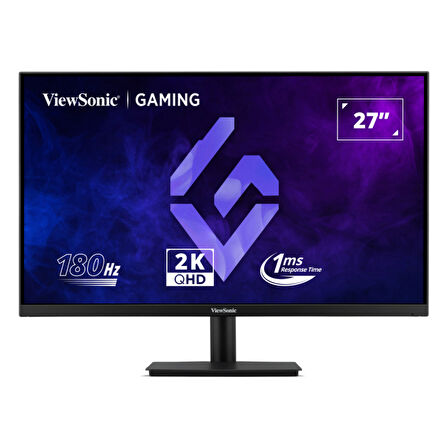ViewSonic VX27G1-2K 27" 180Hz 1Ms HDMI+DP HDR WQHD G-Sync IPS Vesa Monitör