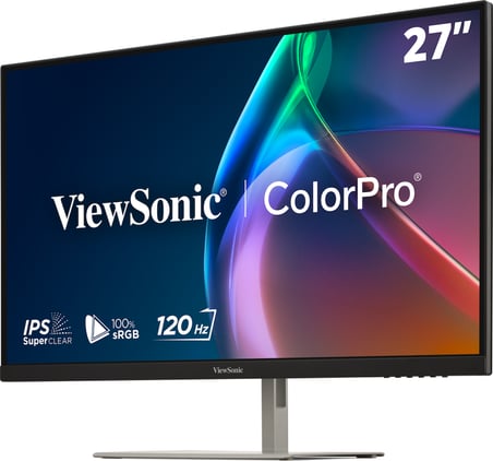 VP2766-2K-W 27" 120Hz 2K QHD Pantone Onaylı% 100 sRGB ve 90W USB-C ile Fabrika Kalibre Edilmiş Monitör