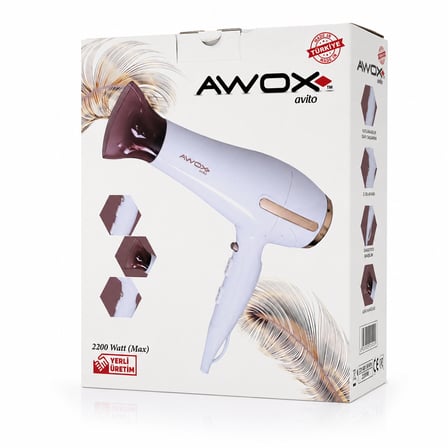 Saç Kurutma Makinesi 2200W Beyaz
