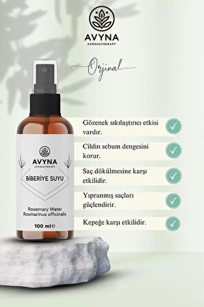 Reyo Avyna Biberiye Suyu Dökülme Karşıtı ve Saç Uzamasını Destekleyici 100 ml Saç Toniği