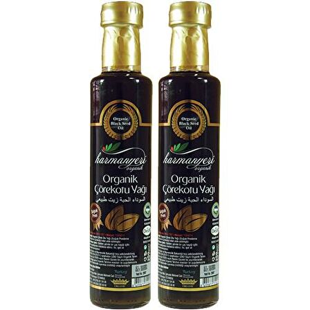 Harmanyeri Organik Çörekotu Yağı 250 ml 2 Adet