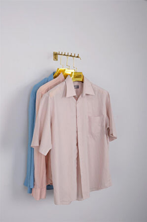 Duvara Monte Eğri Gold Tel Baston