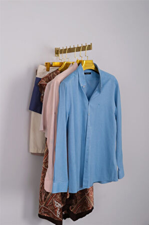 Duvara Monte Düz Gold Baston