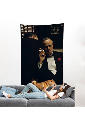 Godfather Film Duvar Örtüsü-7674