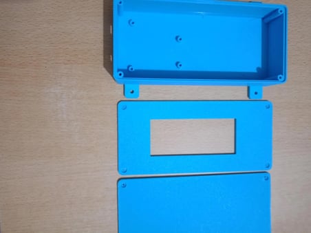 arduino mega plastik proje kutusu 3 renk mavi siyah beyaz 175*80*35 mm çift kapaklı 