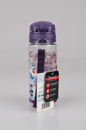 DEKOMUS CEP DEFTERİ İLE YENİ SEZON LİSANSLI FROZEN ELSA 500 ML TRITAN MATARA