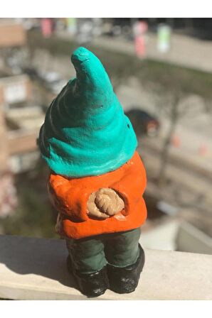 Sevimli Bahçe Cücesi Havuz Kenarı Süsü