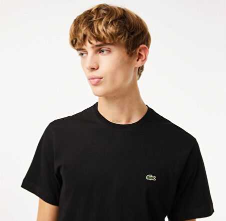 Lacoste bisiklet yaka basic Regular fit tshirt