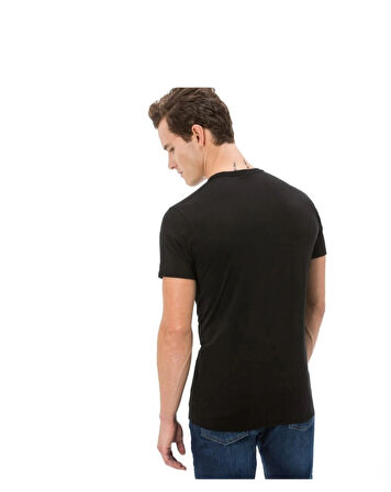 Lacoste bisiklet yaka basic Regular fit tshirt