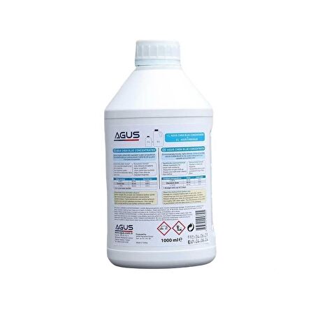 Agus Ultra Konsantre Karavan & Tekne WC Kimyasalı 1 Litre