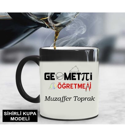 Geometri Öğretmeni Kupa Bardağı Sihirli