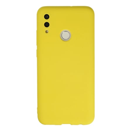 Huawei P Smart 2019 Kılıf Nano içi Kadife Silikon - Sarı
