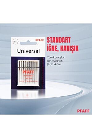 Pfaff Standart Iğne Asorti Karışık