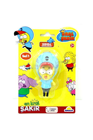 Kral Şakir Şakir Tekli Bendable Figür 10 cm