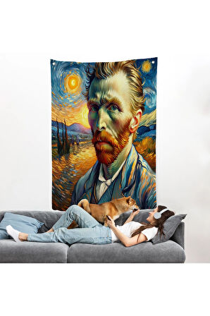 Vincent van Gogh Duvar Örtüsü-7680