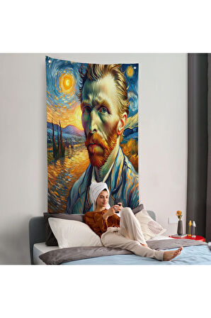 Vincent van Gogh Duvar Örtüsü-7680
