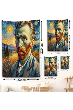 Vincent van Gogh Duvar Örtüsü-7680