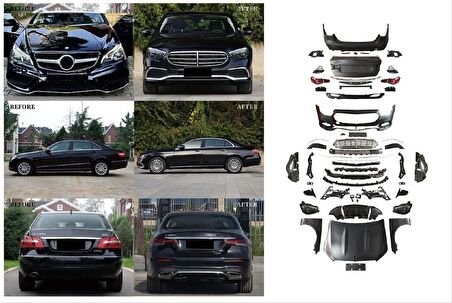 Mercedes w212 to w213 facelift dönüşüm body kit seti full 2014/ 2016