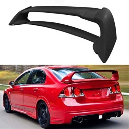 Honda civic fd6 uyumlu mugen rr spoiler 2006 / 2011