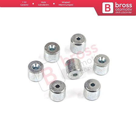 BCR010 Cam Kriko Kablo Halat Uç Pimi Tutma Perçini 6x5.45/1.7 mm 100 Adet