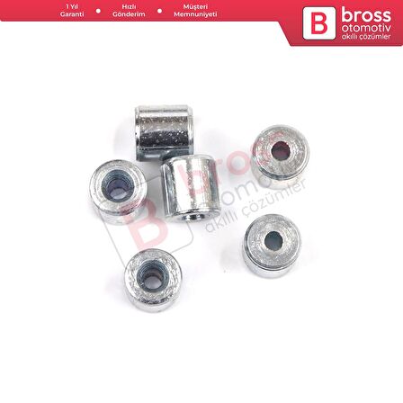 BCR026 Cam Kriko Kablo Halat Uç Pimi Tutma Perçini 5x5/1.7 mm mm 100 Adet