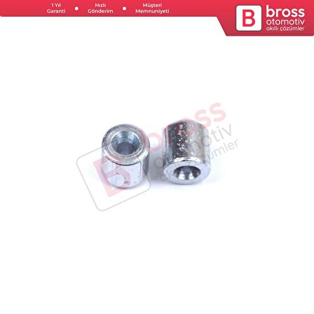 BCR026 Cam Kriko Kablo Halat Uç Pimi Tutma Perçini 5x5/1.7 mm mm 100 Adet