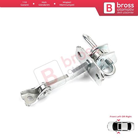 Fiat Idea Lancia Musa 350 2004-2012 51795854 İçin Ön Sağ veya Sol Kapı Gergi Yayı
