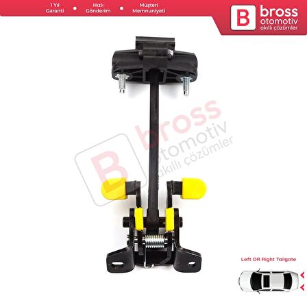 Fiat Fiorino Qubo 225 2007-2024 Citroen Nemo Bipper Tepee 9035AQ İçin Arka Bagaj Kapı Gergi Yayı