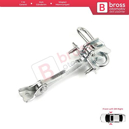 Iveco Daily III IV V VI 1999-On 500314457 İçin Ön Sağ veya Sol Kapı Gergi Yayı