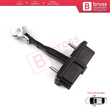 Fiat Panda MK4 312 319 519 2011-On 52022102 İçin Ön Sağ veya Sol Kapı Gergi Yayı