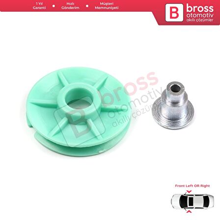 Renault Trafic Vivaro MK2 Fiat Ducato Boxer Jumper Relay MK2 MK3 İçin Ön Cam Kriko Köşe Makarası