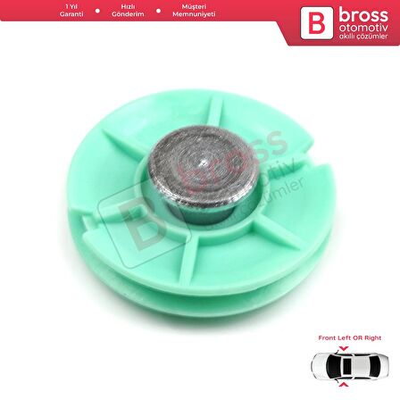 Renault Trafic Vivaro MK2 Fiat Ducato Boxer Jumper Relay MK2 MK3 İçin Ön Cam Kriko Köşe Makarası