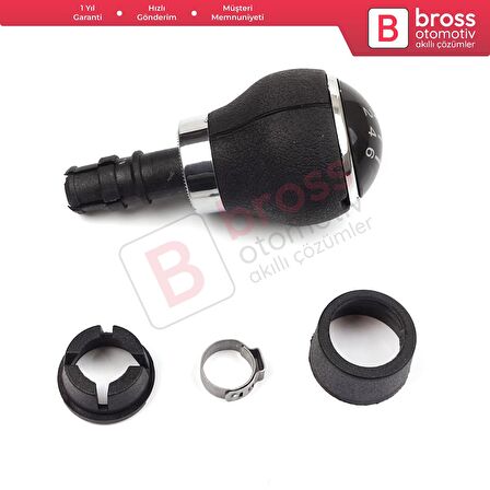 VW Golf Jetta MK5 MK6 Touran MK1 Caddy MK3 Eos Scirocco MK3 1K0711113 için 6 İleri Vites Topuzu