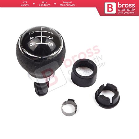 VW Golf Jetta MK5 MK6 Touran MK1 Caddy MK3 Eos Scirocco MK3 1K0711113 için 6 İleri Vites Topuzu