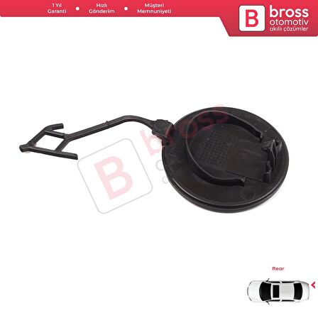 Audi A6 S6 C7 Avant Quattro A6L 4G5807441B için Arka Çeki Demir Kapağı ASTARLI