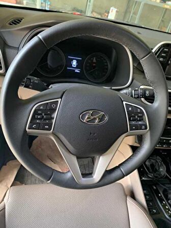 HYUNDAI TUCSON 2015-2018 DIREKSIYON KAPLAMA SILVER (ABS)