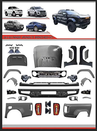 AUTOGP  Ford ranger t6 t7 t8 bronco body kit tampon seti komple