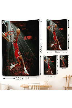 Michael Jordan Duvar Örtüsü-7682