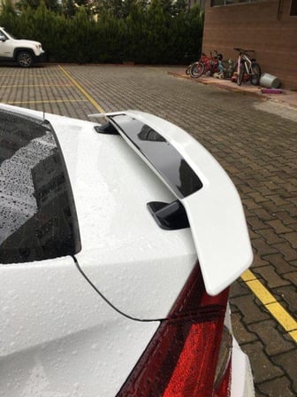 Honda civic fc5 uyumlu bagaj üstü spoiler reflektörlü boyasız 2016+