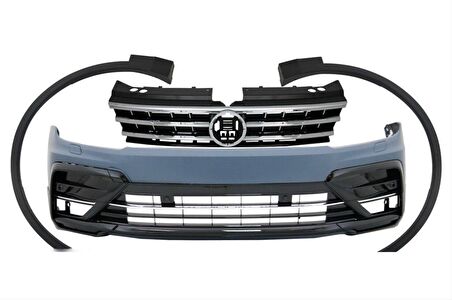 Vw tiguan rline ön tampon body kit tampon seti 2017 / 2021