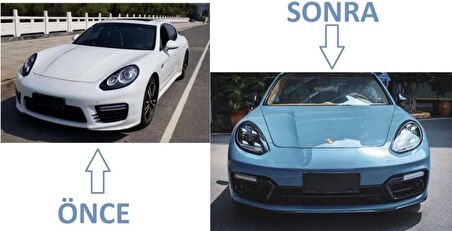 Porsche panamera 2018 gts body kit seti 2014 / 2016 dönüşüm