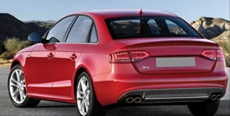 Audi a4 s4 arka difüzör ve egzoz seti 2009 / 2011