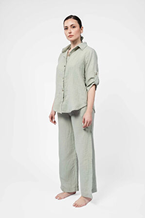 Elya Green Shirt