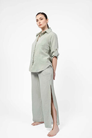 Elya Green Shirt