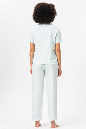 United Colors of Benetton Kadın Pijama Üstü Bnt-w20413 Yeşil