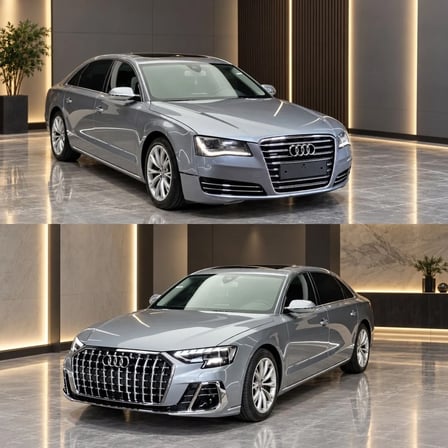 AUTOGP  Audi a8 2025 görünüm facelift dönüşüm body kit seti full 2011 / 2017